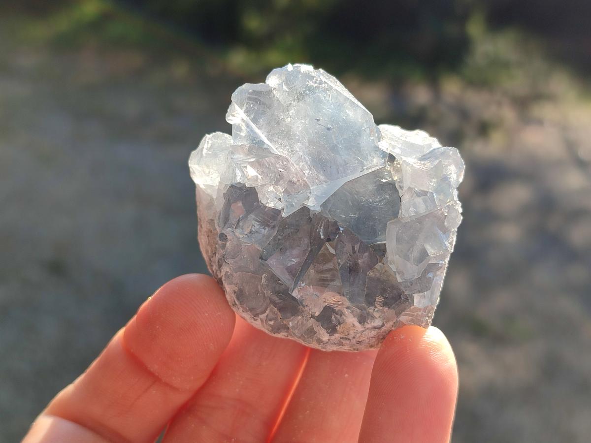 Natural Blue Celestite Specimens x 41 From Sakoany, Madagascar - Toprock Gemstones and Minerals 