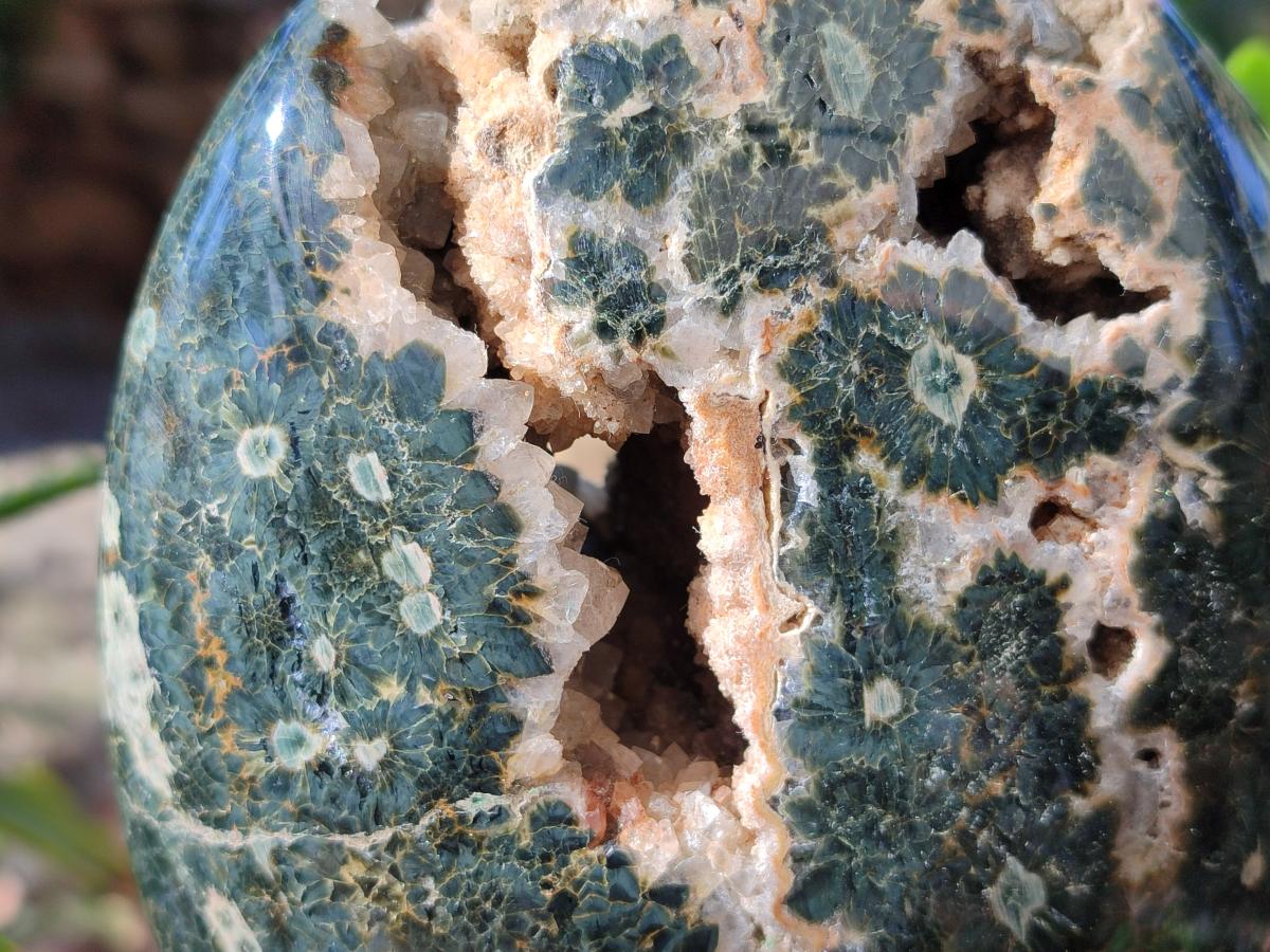 Polished Ocean Jasper Standing Display Pieces x 2 From Northwest Coast, Madagascar - Toprock Gemstones and Minerals 