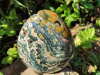 Polished Ocean Jasper Standing Display Pieces x 2 From Northwest Coast, Madagascar - Toprock Gemstones and Minerals 