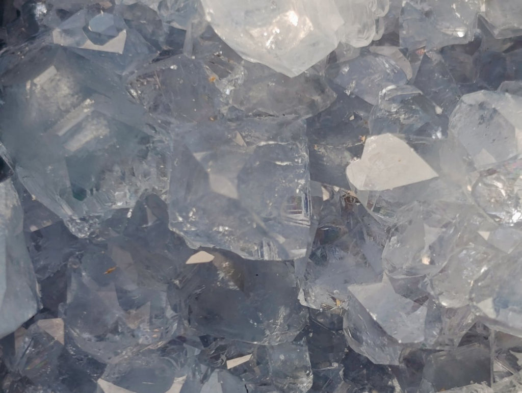 Natural Large Blue Celestite Geode Specimen x 1 From Sakoany, Madagascar