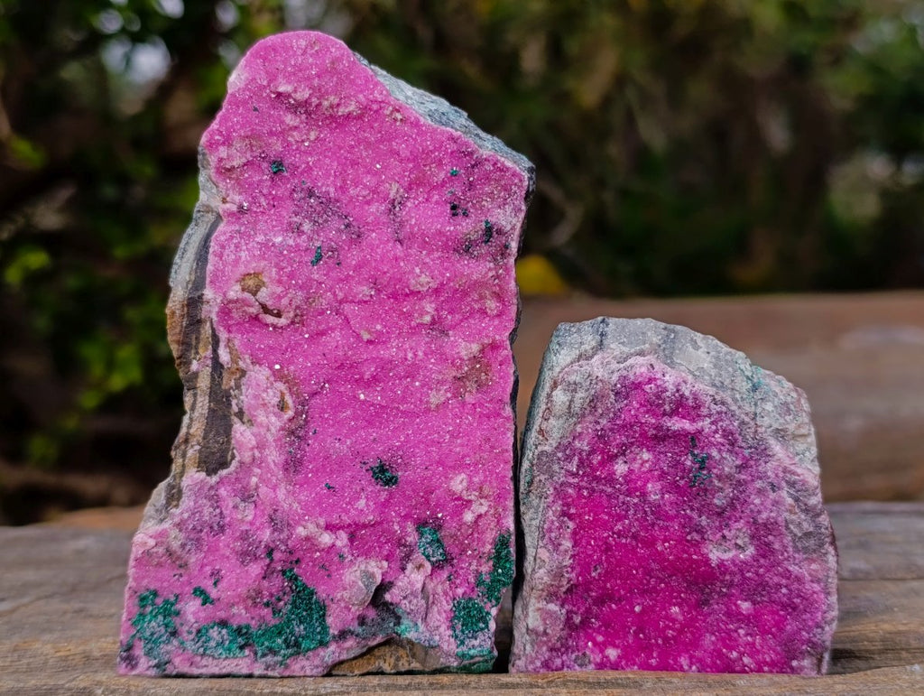Natural Salrose Cobaltoan Dolomite Specimens x 6 From Kakanda, Congo
