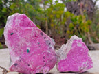 Natural Salrose Cobaltoan Dolomite Specimens x 6 From Kakanda, Congo