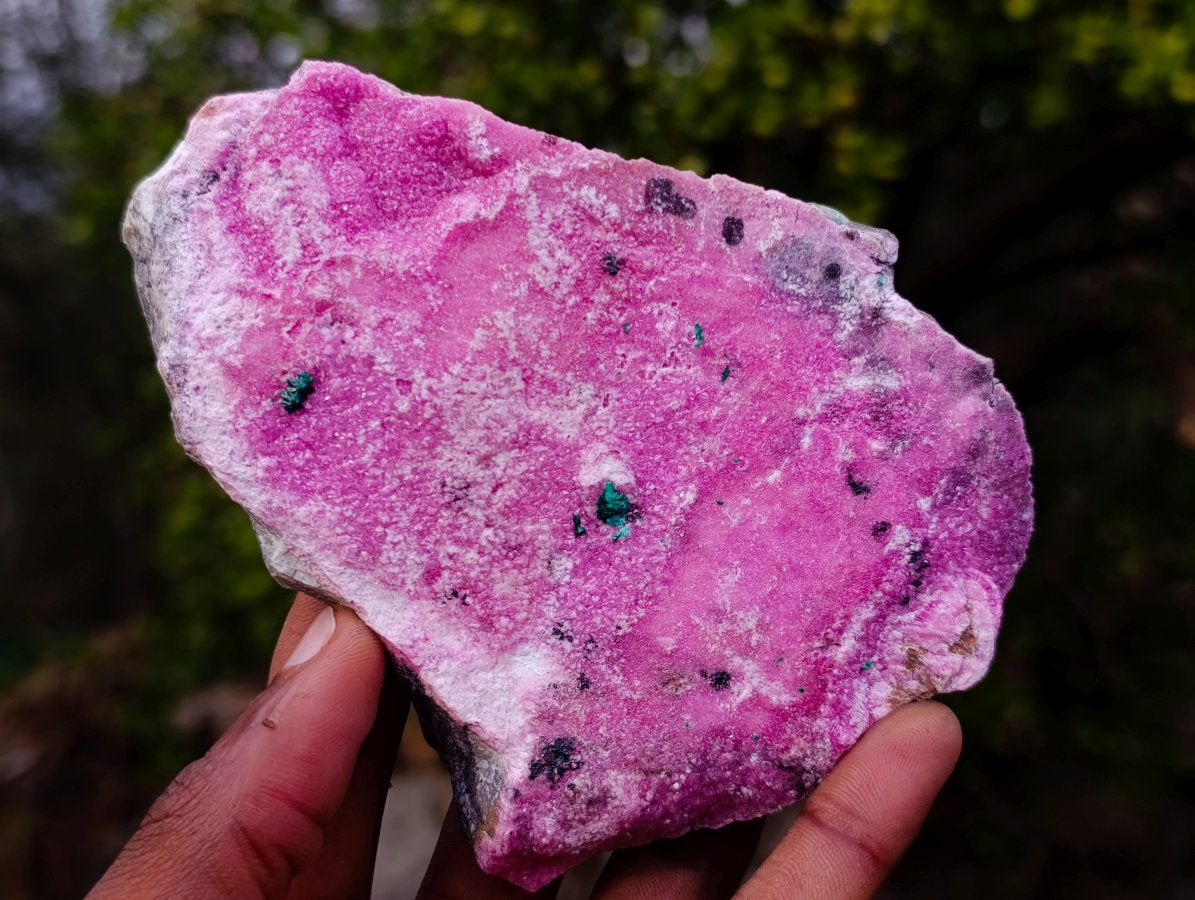 Natural Salrose Cobaltoan Dolomite Specimens x 6 From Kakanda, Congo