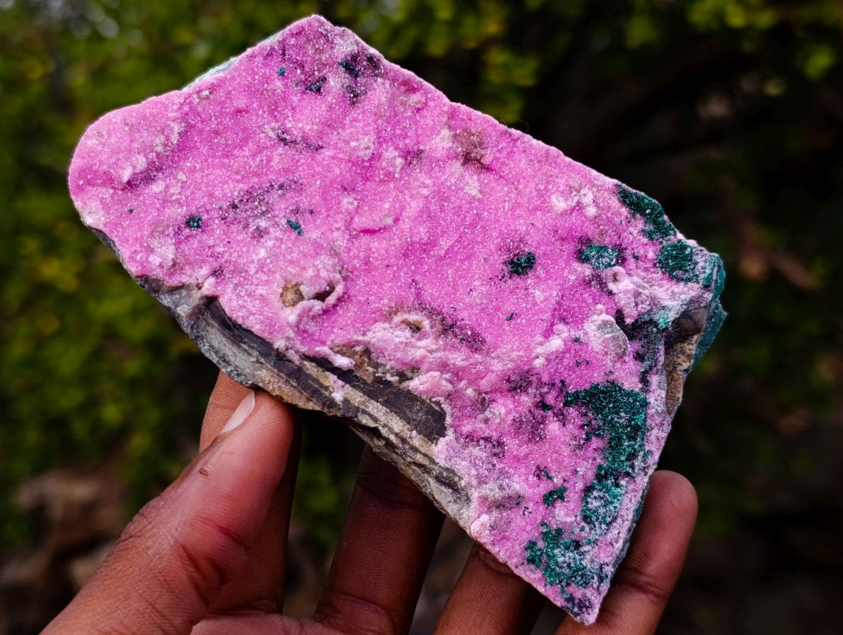 Natural Salrose Cobaltoan Dolomite Specimens x 6 From Kakanda, Congo