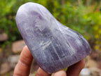 Polished Rare Anhydrite Standing Display Pieces x 6 Tulear, Madagascar