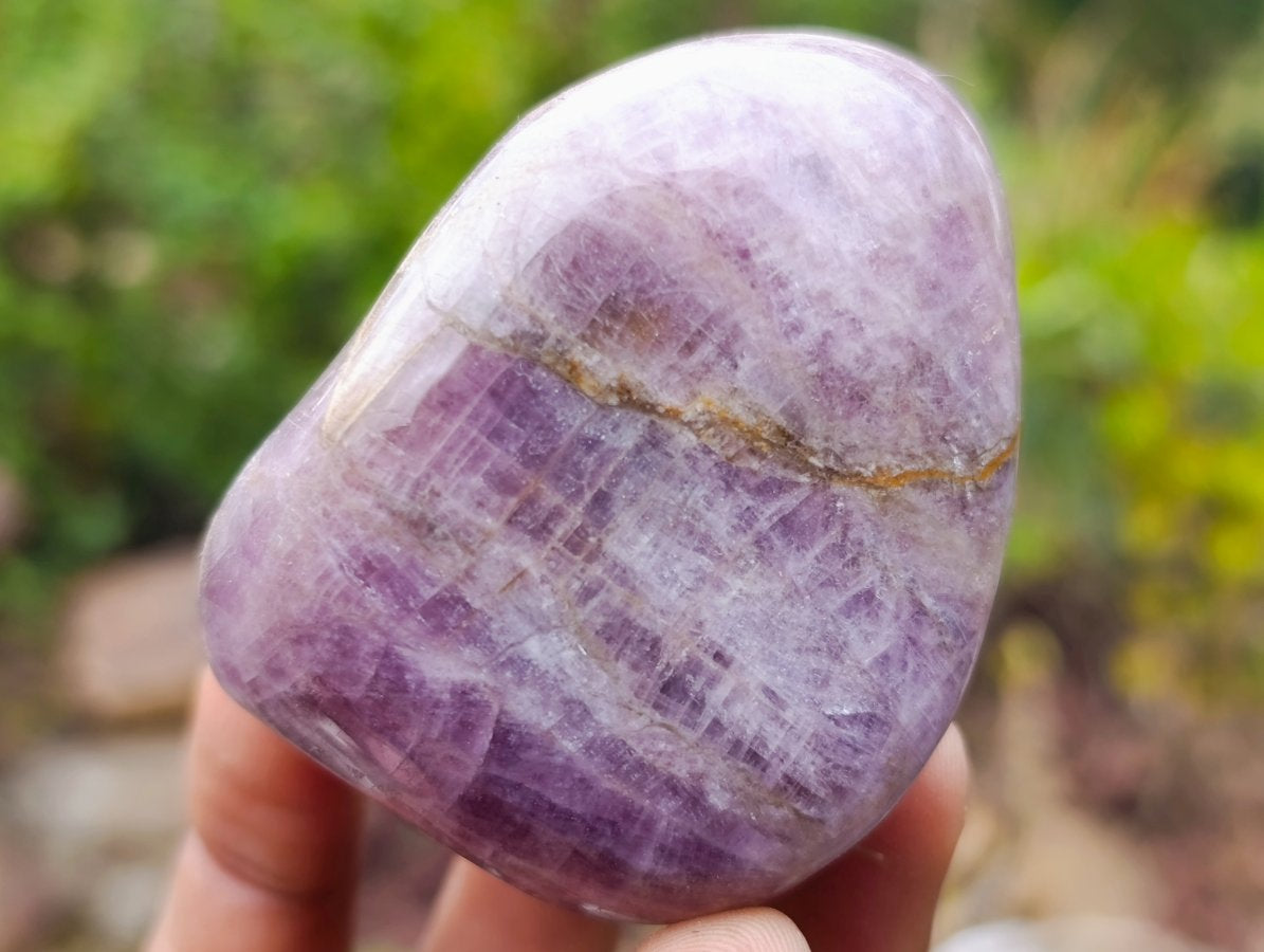 Polished Rare Anhydrite Standing Display Pieces x 6 Tulear, Madagascar