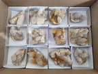 Natural Golden Hematoid and Limonite Spirit Quartz Clusters x 12 From Boekenhouthoek, South Africa - Toprock Gemstones and Minerals 