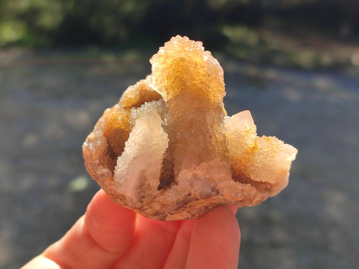 Natural Golden Hematoid and Limonite Spirit Quartz Clusters x 12 From Boekenhouthoek, South Africa - Toprock Gemstones and Minerals 