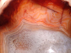 Polished Large Carnelian Agate Gemstone Bowl x 1 From Madagascar - Toprock Gemstones and Minerals 