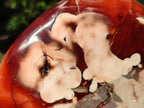 Polished Large Carnelian Agate Gemstone Bowl x 1 From Madagascar - Toprock Gemstones and Minerals 