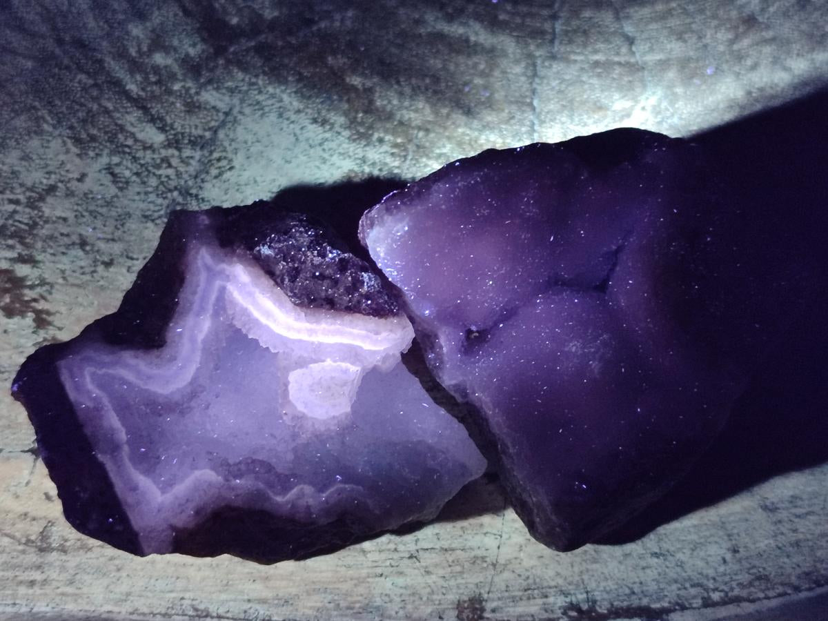 Natural Blue Lace Agate Geodes x 25 From Nsanje, Malawi - Toprock Gemstones and Minerals 