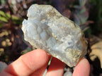Natural Blue Lace Agate Geodes x 25 From Nsanje, Malawi - Toprock Gemstones and Minerals 