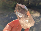 Polished Clear Smokey Quartz and Morion Smokey Quartz Crystals x 4 From Madagascar - Toprock Gemstones and Minerals 