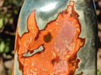 Polished Polychrome Jasper Standing Display Pieces x 2 From NW Coast, Madagascar - Toprock Gemstones and Minerals 