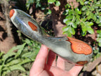 Polished Polychrome Jasper Standing Display Pieces x 2 From NW Coast, Madagascar - Toprock Gemstones and Minerals 