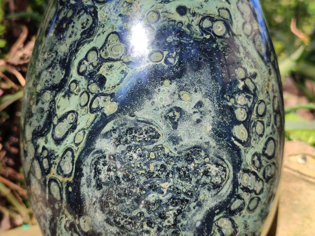 Polished XL Stromatolite Egg x 1 From Katsepy, Madagascar - Toprock Gemstones and Minerals 