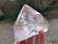 Polished Clear Window Quartz Display Crystals x 3 From Madagascar - Toprock Gemstones and Minerals 