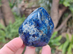Polished Dumortierite Standing Display Pieces x 6 From Madagascar - Toprock Gemstones and Minerals 
