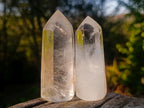 Polished Clear Quartz Display Crystals x 12 From Madagascar - Toprock Gemstones and Minerals 