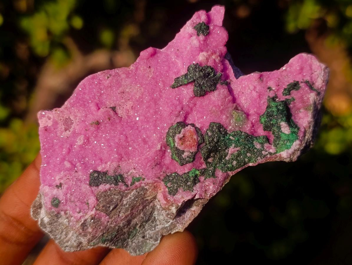 Natural Salrose Cobaltoan Dolomite Specimens x 12 From Kakanda, Congo - Toprock Gemstones and Minerals 