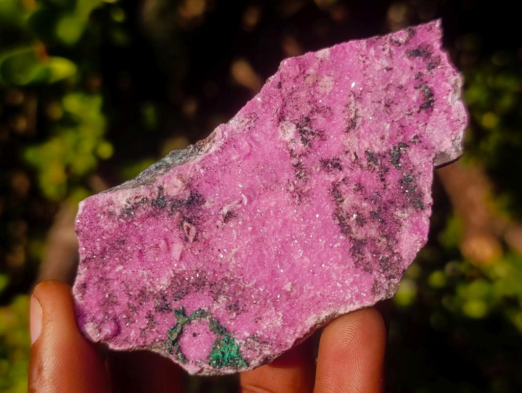 Natural Salrose Cobaltoan Dolomite Specimens x 12 From Kakanda, Congo - Toprock Gemstones and Minerals 