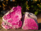 Natural Salrose Cobaltoan Dolomite Specimens x 12 From Kakanda, Congo - Toprock Gemstones and Minerals 