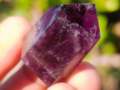 Polished Small Dark Purple Amethyst Crystals x 70 From Akansobe, Madagascar - Toprock Gemstones and Minerals 