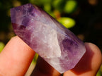 Polished Small Dark Purple Amethyst Crystals x 70 From Akansobe, Madagascar - Toprock Gemstones and Minerals 