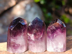 Polished Small Dark Purple Amethyst Crystals x 70 From Akansobe, Madagascar - Toprock Gemstones and Minerals 