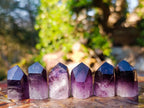 Polished Small Dark Purple Amethyst Crystals x 70 From Akansobe, Madagascar - Toprock Gemstones and Minerals 