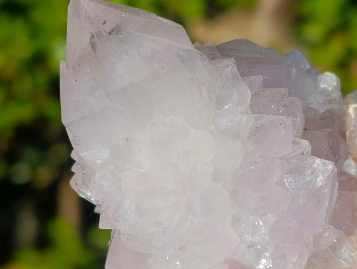 Natural Cabinet Sized Spirit Quartz Clusters x 3 From Boekenhouthoek, South Africa - Toprock Gemstones and Minerals 