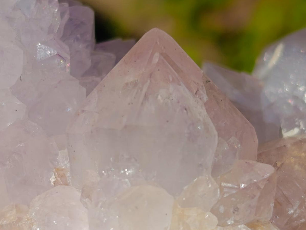 Natural Cabinet Sized Spirit Quartz Clusters x 3 From Boekenhouthoek, South Africa - Toprock Gemstones and Minerals 