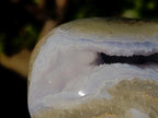 Polished Blue Lace Agate Standing Display Pieces x 6 From Nsanje, Malawi - Toprock Gemstones and Minerals 
