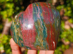 Polished Large Ocean Jasper Hearts x 6 From Northwest Coast, Madagascar - Toprock Gemstones and Minerals 