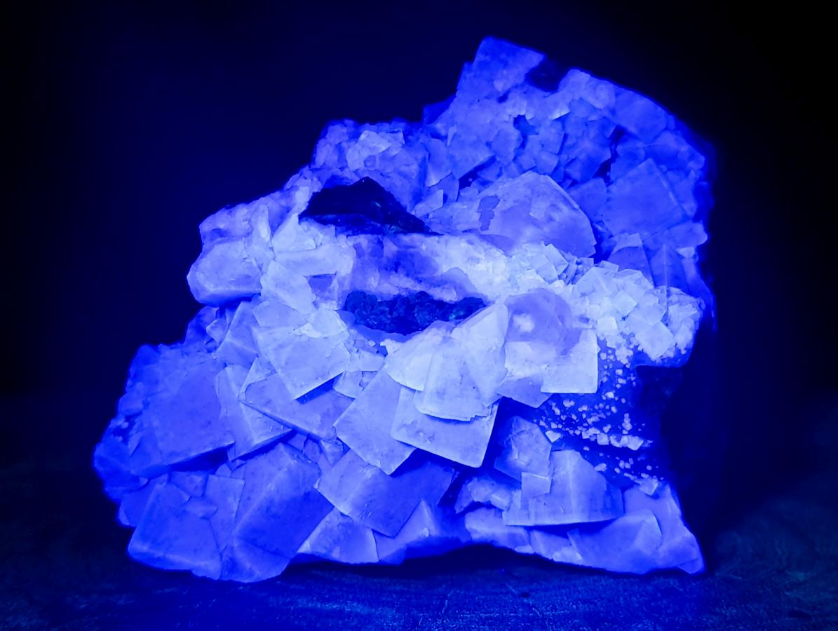 Natural Cabinet Sized Green Cubic Fluorite Specimens x 2 From Mandrosonoro, Madagascar - Toprock Gemstones and Minerals 