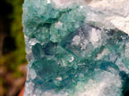 Natural Cabinet Sized Green Cubic Fluorite Specimens x 2 From Mandrosonoro, Madagascar - Toprock Gemstones and Minerals 