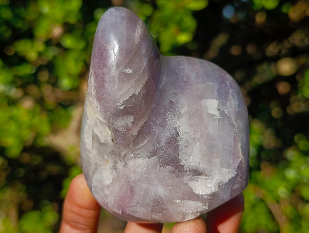 Polished Rare Anhydrite Standing Display Pieces x 6 Tulear, Madagascar - Toprock Gemstones and Minerals 