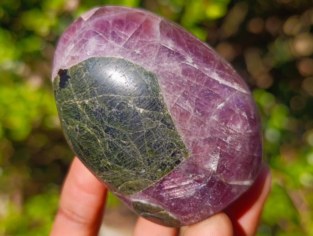 Polished Rare Anhydrite Standing Display Pieces x 6 Tulear, Madagascar - Toprock Gemstones and Minerals 