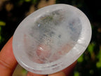 Polished Clear Quartz and Girasol Rock Crystal with Epidote Inclusions Worry Stones x 20 From Madagascar - Toprock Gemstones and Minerals 