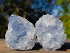 Natural Blue Celestite Specimens x 22 From Sakoany, Madagascar - Toprock Gemstones and Minerals 