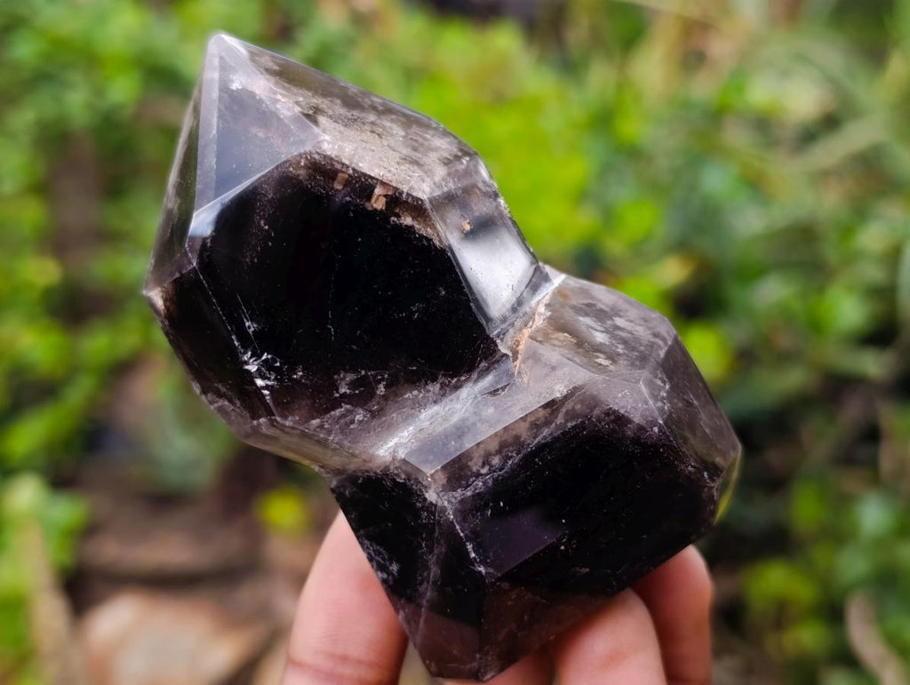 Polished Mixed Quartz Crystals With Inclusions x 3 From Madagascar - Toprock Gemstones and Minerals 