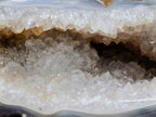 Polished Banded Agate Geodes x 3 From Madagascar - Toprock Gemstones and Minerals 
