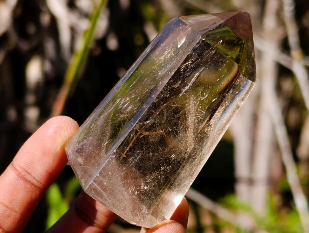 Polished Smokey Quartz Crystals x 6 From Madagascar - Toprock Gemstones and Minerals 