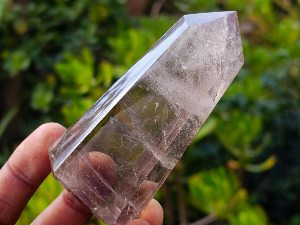 Polished Smokey Quartz Crystals x 6 From Madagascar - Toprock Gemstones and Minerals 