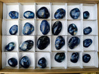 Polished Dumortierite Free Forms x 24 From Madagascar - Toprock Gemstones and Minerals 