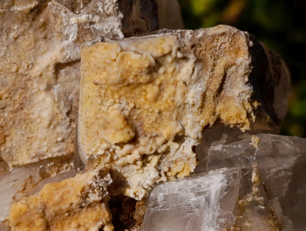 Natural Rhombohedral Calcite Specimens with Aragonite x 2 From Albert's Mountain, Lesotho - Toprock Gemstones and Minerals 