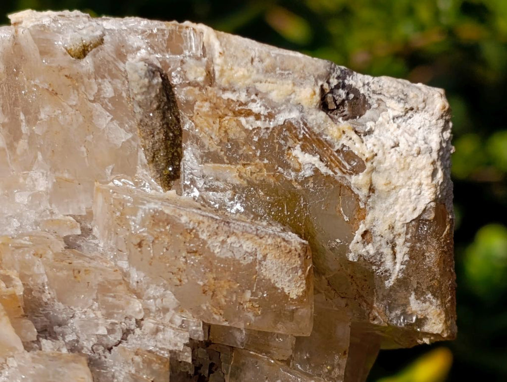 Natural Rhombohedral Calcite Specimens with Aragonite x 2 From Albert's Mountain, Lesotho - Toprock Gemstones and Minerals 