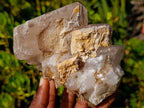 Natural Rhombohedral Calcite Specimens with Aragonite x 2 From Albert's Mountain, Lesotho - Toprock Gemstones and Minerals 