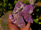 Natural Metallic Cobbed Purpurite Specimens x 12 From Erongo, Namibia - Toprock Gemstones and Minerals 