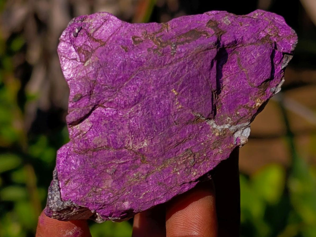 Natural Metallic Cobbed Purpurite Specimens x 12 From Erongo, Namibia - Toprock Gemstones and Minerals 
